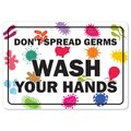 Signmission OSHA Notice Sign, Effective Hand Washing, 24in X 18in Aluminum, 18" W, 24" L, Effective Hand Washing OS-NS-A-1824-25593